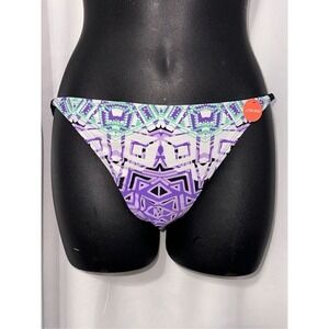 NEW WITH TAGS women multicolored forever21 Swimsuit Bikini bottom size Large